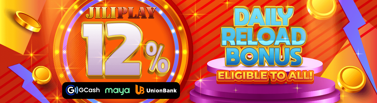 12% Daily Reload Bonus!